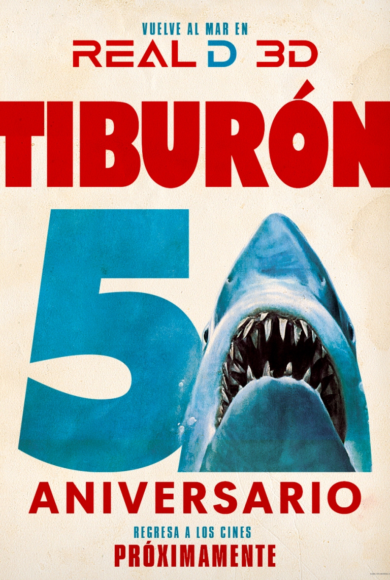 Reestreno — Tiburón (50° Aniversario)