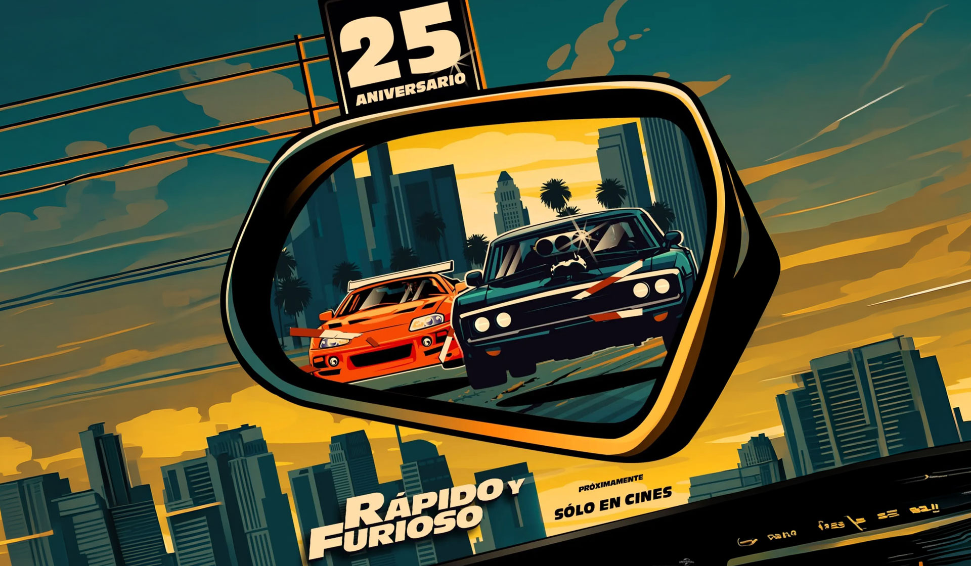 Rápido y Furioso – Reestreno 25 Aniversario